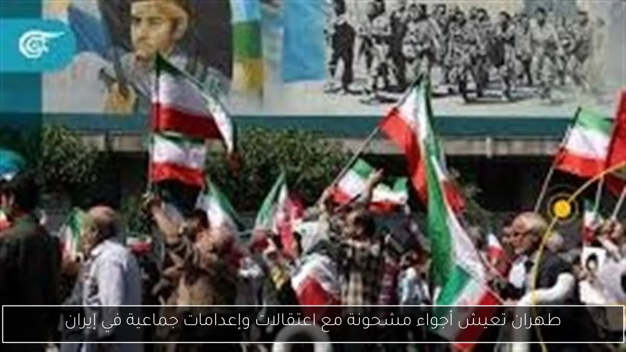 طهران تعيش أجواء مشحونة مع اعتقالات وإعدامات جماعية في إيران