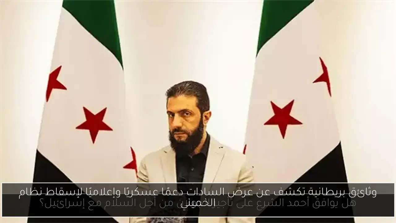 وثائق بريطانية تكشف عن عرض السادات دعمًا عسكريًا وإعلاميًا لإسقاط نظام الخميني