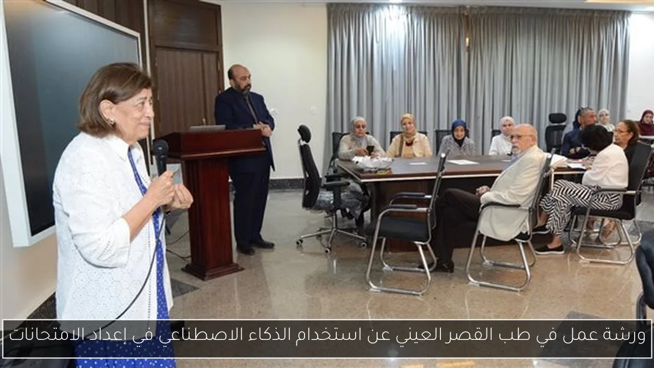 ورشة عمل في طب القصر العيني عن استخدام الذكاء الاصطناعي في إعداد الامتحانات