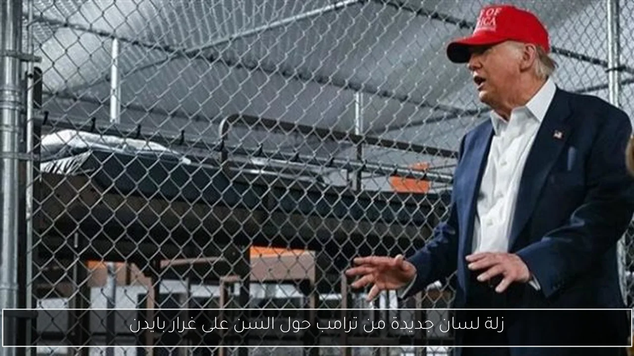 زلة لسان جديدة من ترامب حول السن على غرار بايدن