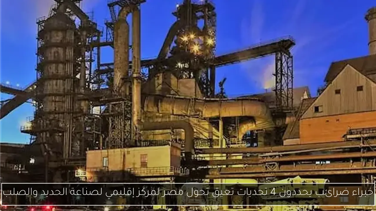 خبراء ضرائب يحددون 4 تحديات تعيق تحول مصر لمركز إقليمي لصناعة الحديد والصلب