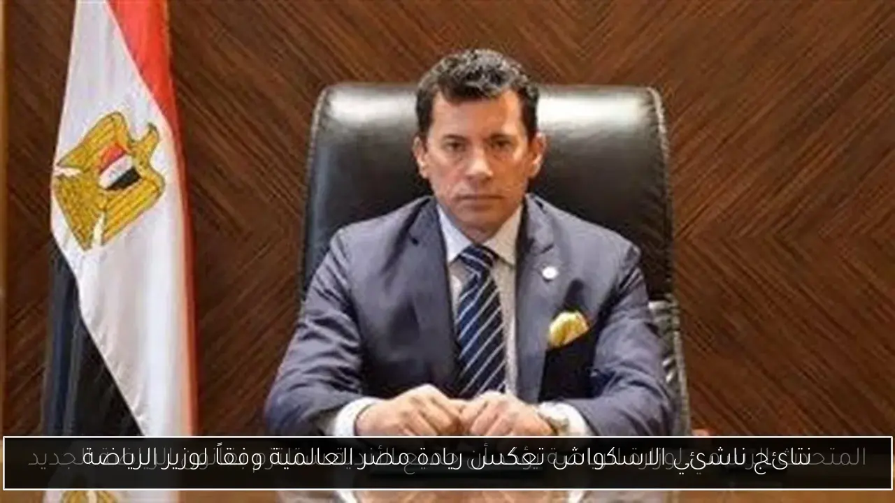 نتائج ناشئي الاسكواش تعكس ريادة مصر العالمية وفقاً لوزير الرياضة