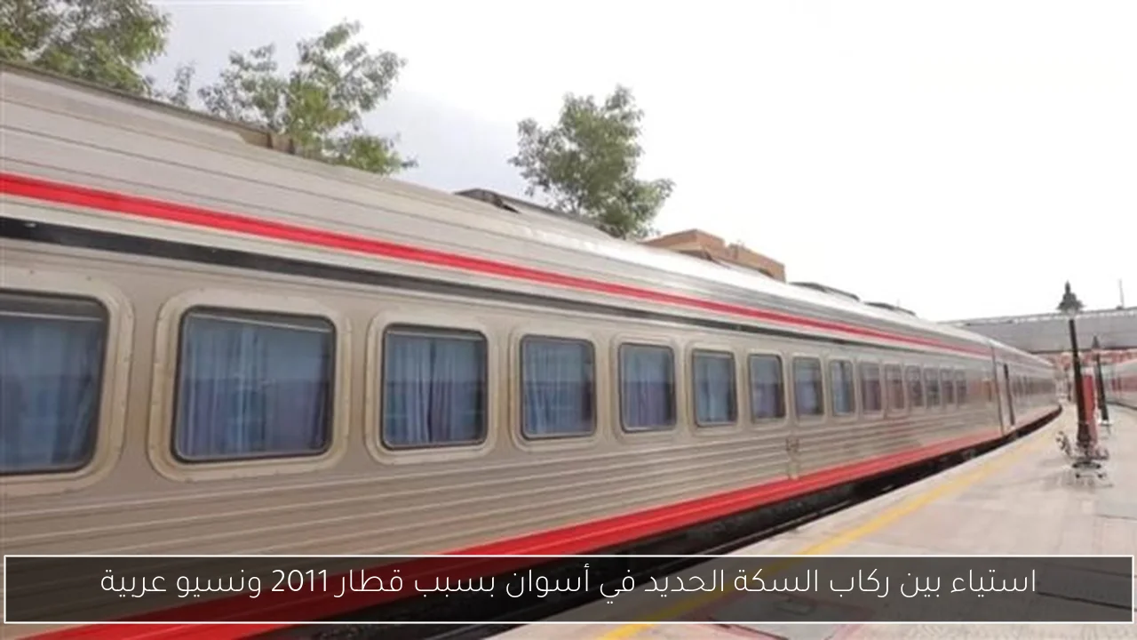 استياء بين ركاب السكة الحديد في أسوان بسبب قطار 2011 ونسيو عربية