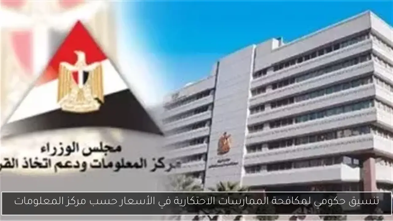 تنسيق حكومي لمكافحة الممارسات الاحتكارية في الأسعار حسب مركز المعلومات