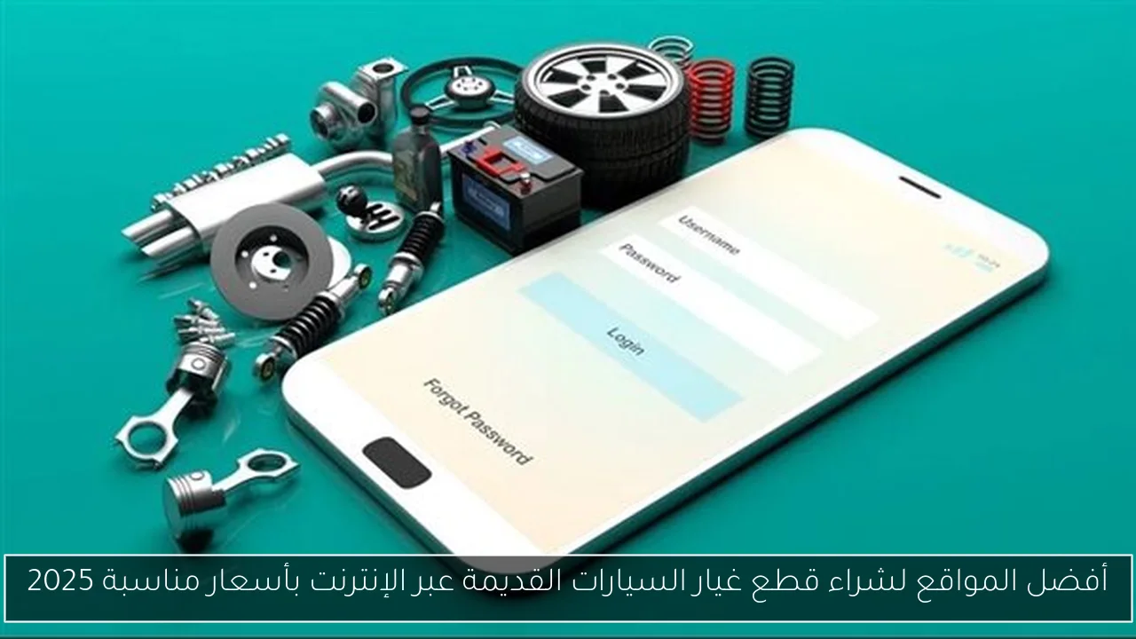 أفضل المواقع لشراء قطع غيار السيارات القديمة عبر الإنترنت بأسعار مناسبة 2025