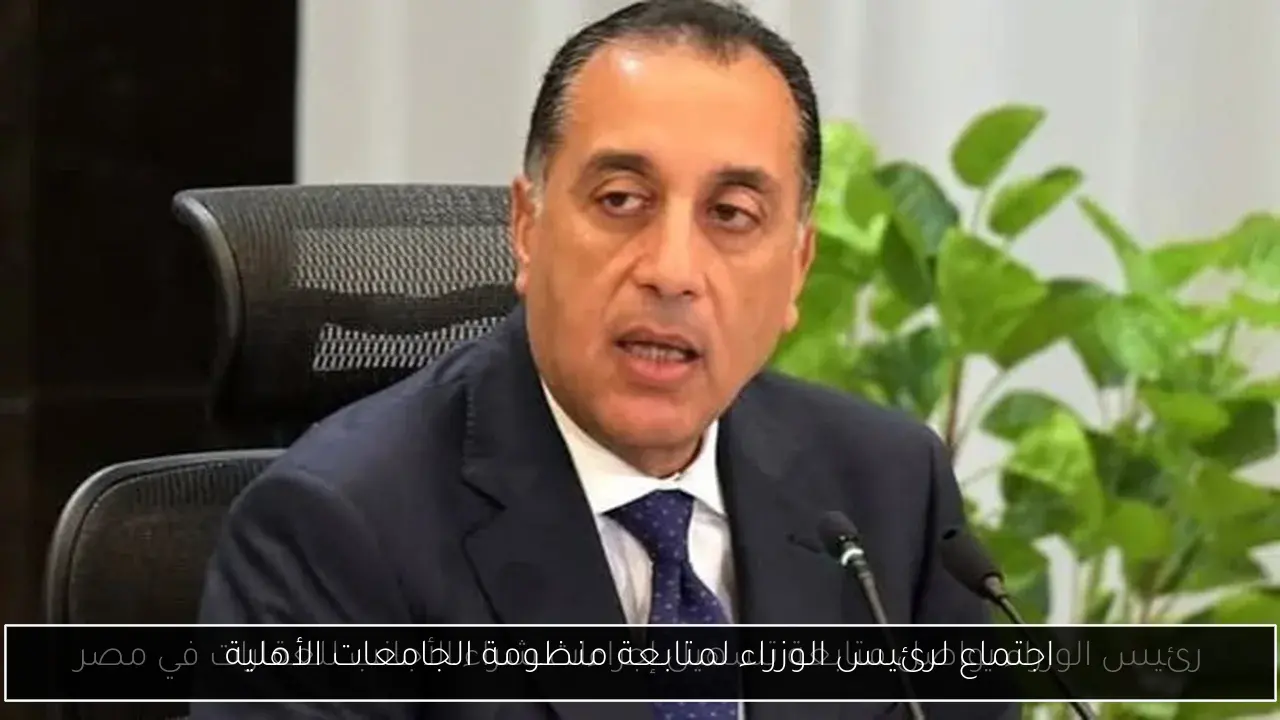اجتماع لرئيس الوزراء لمتابعة منظومة الجامعات الأهلية