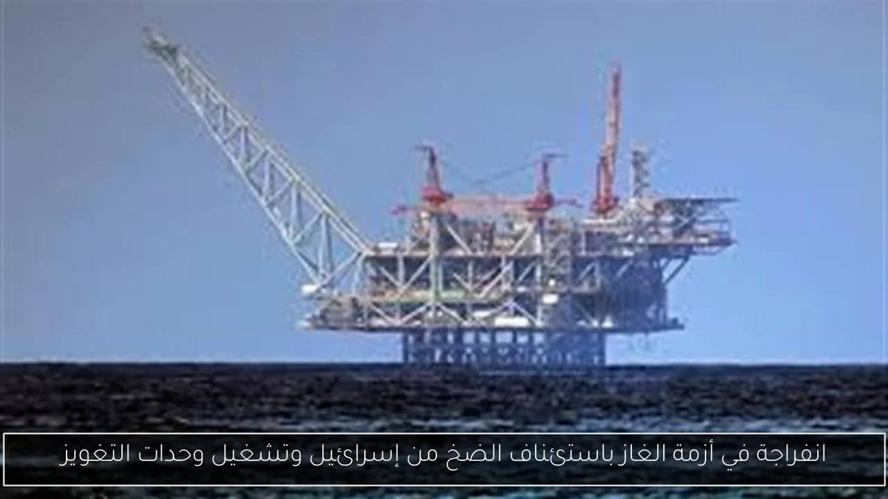 انفراجة في أزمة الغاز باستئناف الضخ من إسرائيل وتشغيل وحدات التغويز