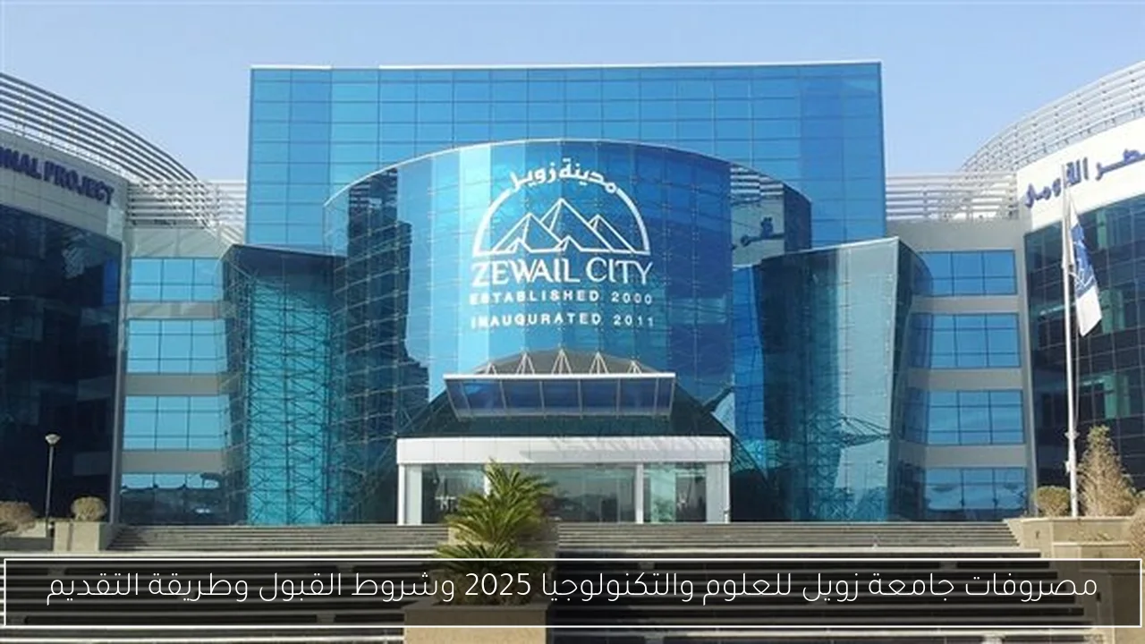 مصروفات جامعة زويل للعلوم والتكنولوجيا 2025 وشروط القبول وطريقة التقديم