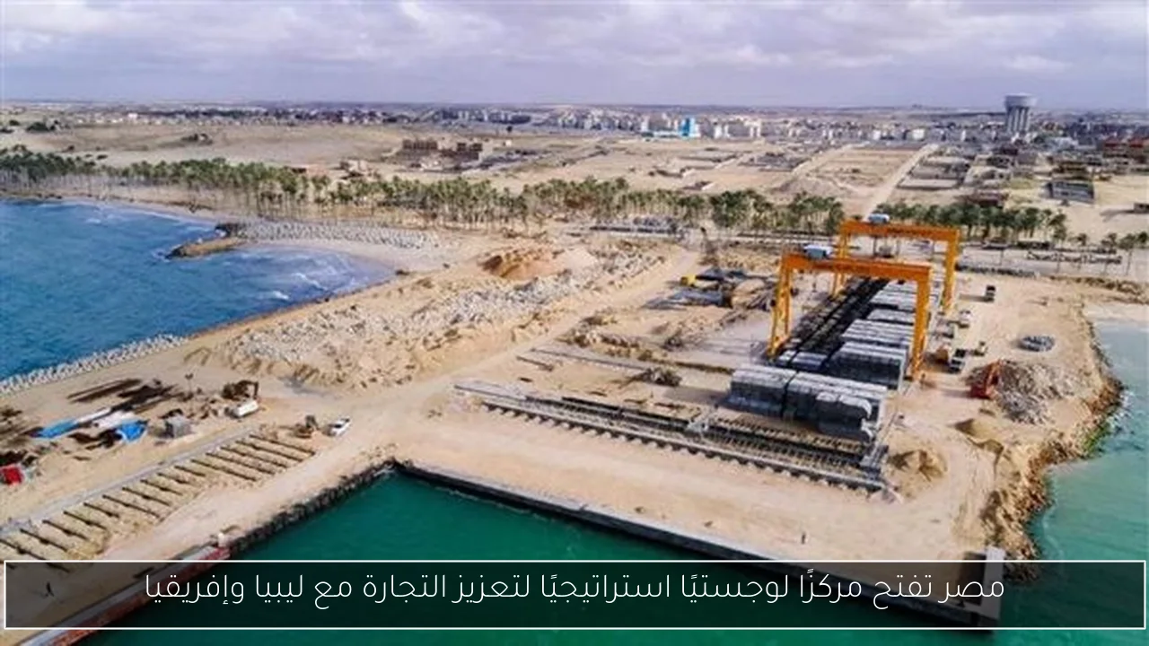 مصر تفتح مركزًا لوجستيًا استراتيجيًا لتعزيز التجارة مع ليبيا وإفريقيا