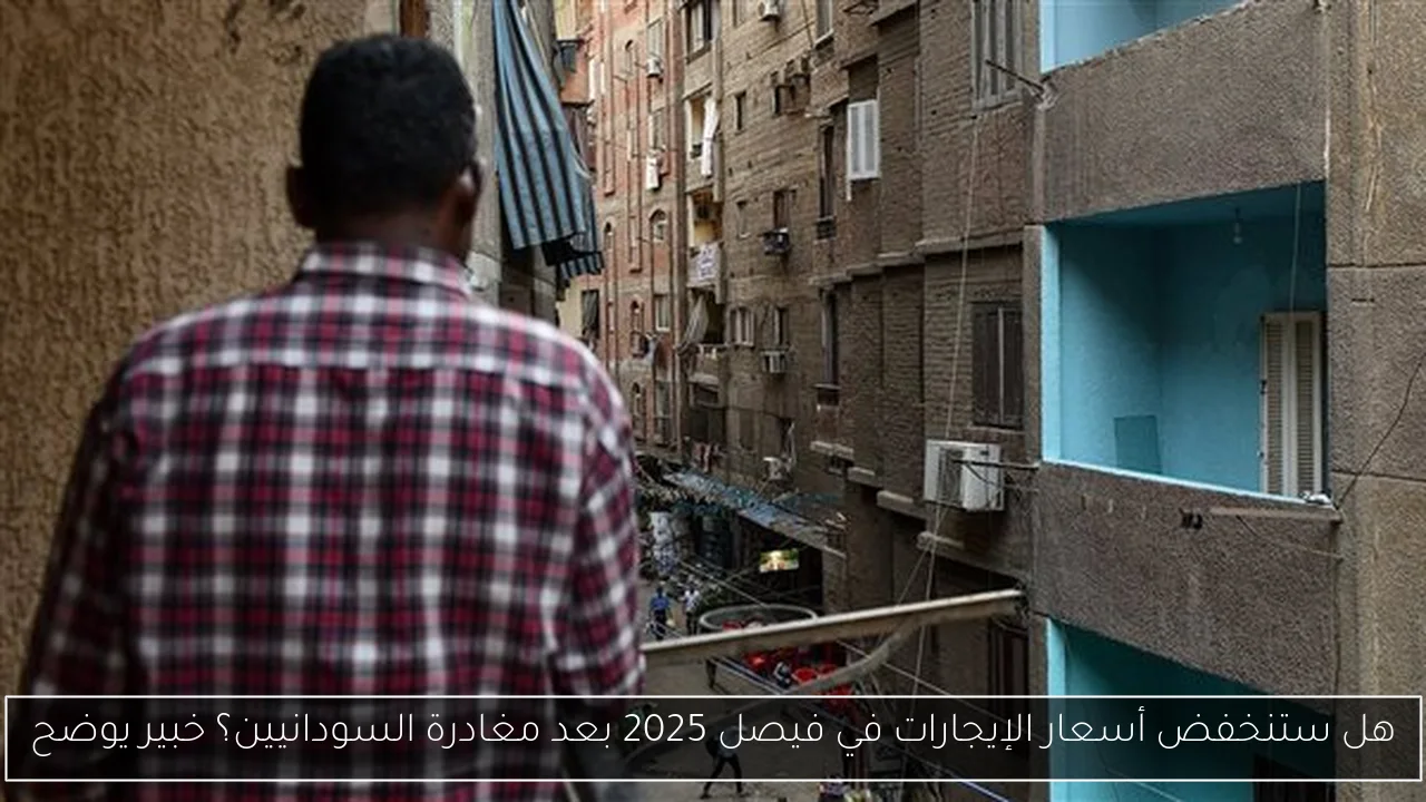 هل ستنخفض أسعار الإيجارات في فيصل 2025 بعد مغادرة السودانيين؟ خبير يوضح