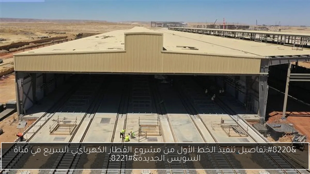 “تفاصيل تنفيذ الخط الأول من مشروع القطار الكهربائي السريع في قناة السويس الجديدة”