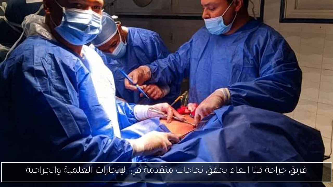 فريق جراحة قنا العام يحقق نجاحات متقدمة في الإنجازات العلمية والجراحية