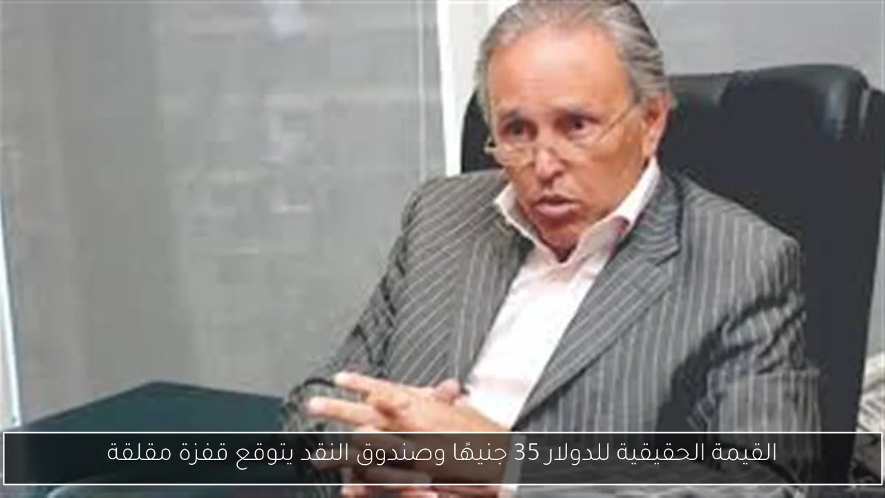 القيمة الحقيقية للدولار 35 جنيهًا وصندوق النقد يتوقع قفزة مقلقة