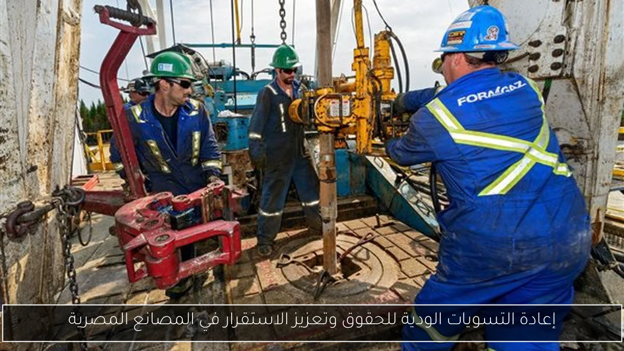 إعادة التسويات الودية للحقوق وتعزيز الاستقرار في المصانع المصرية