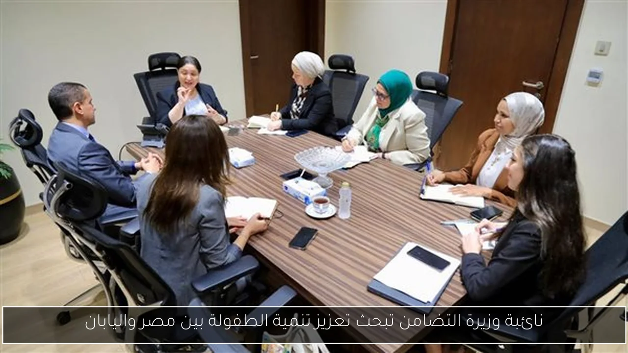 نائبة وزيرة التضامن تبحث تعزيز تنمية الطفولة بين مصر واليابان