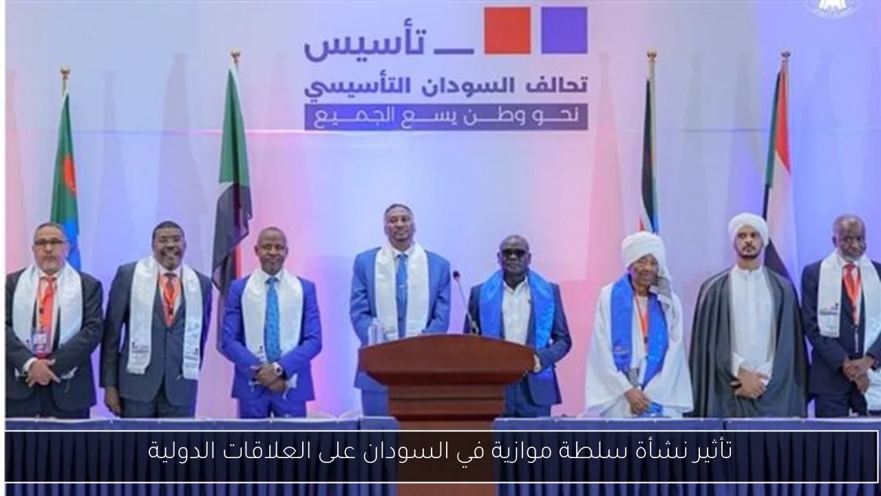 تأثير نشأة سلطة موازية في السودان على العلاقات الدولية