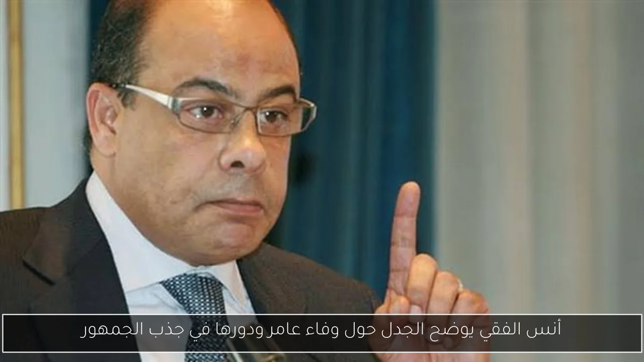 أنس الفقي يوضح الجدل حول وفاء عامر ودورها في جذب الجمهور