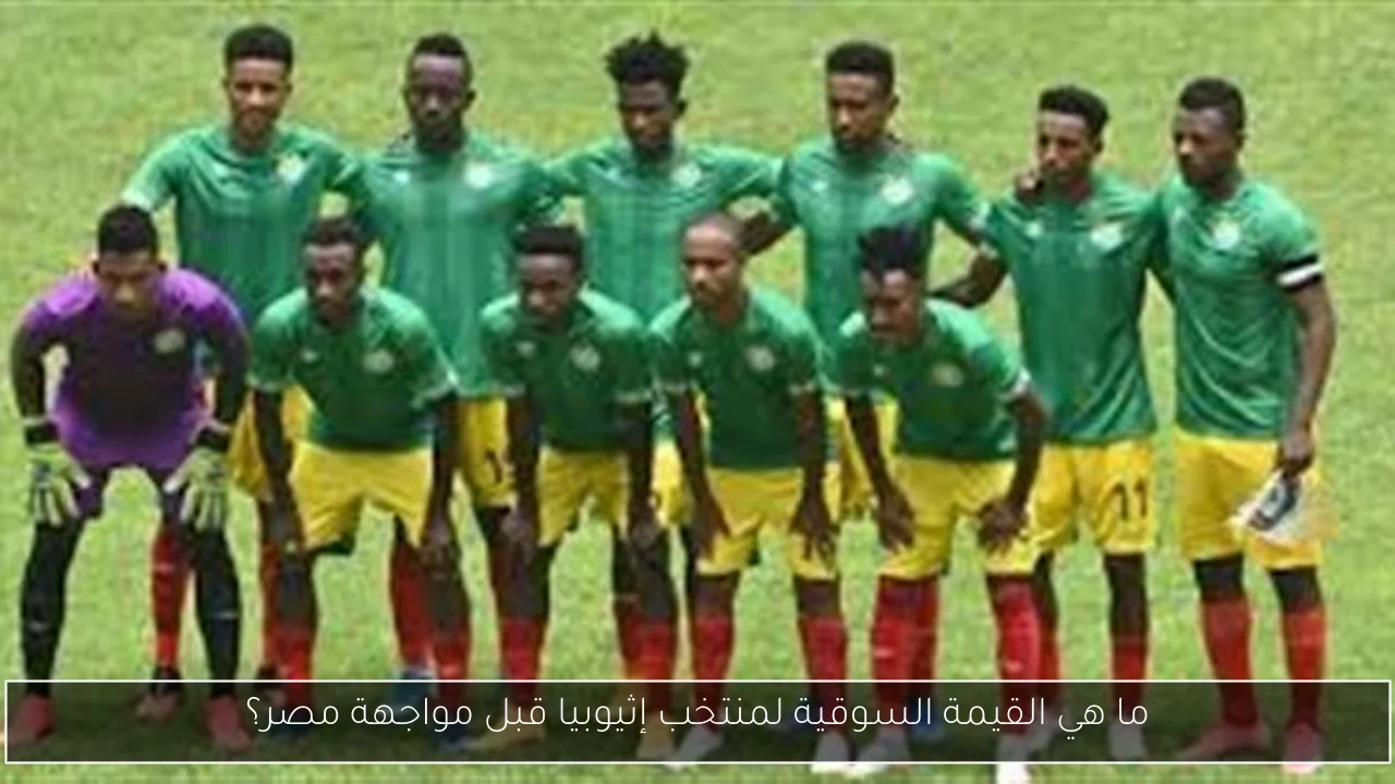 ما هي القيمة السوقية لمنتخب إثيوبيا قبل مواجهة مصر؟