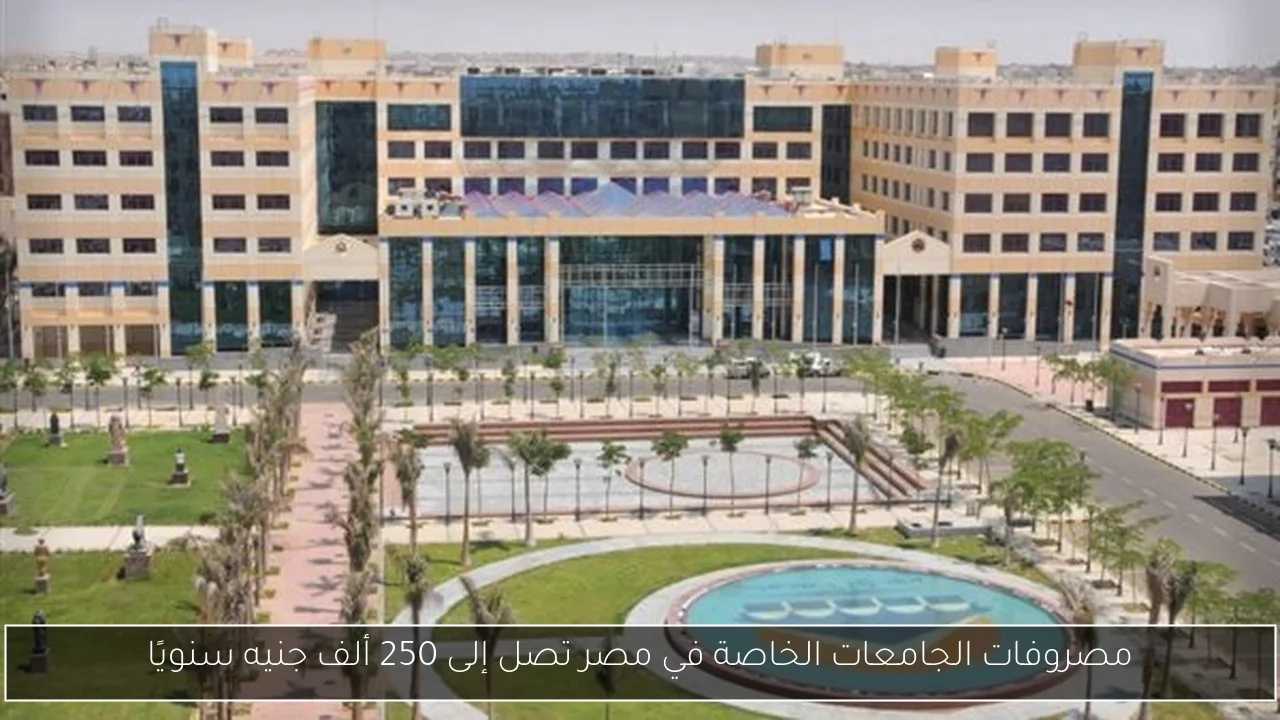 مصروفات الجامعات الخاصة في مصر تصل إلى 250 ألف جنيه سنويًا