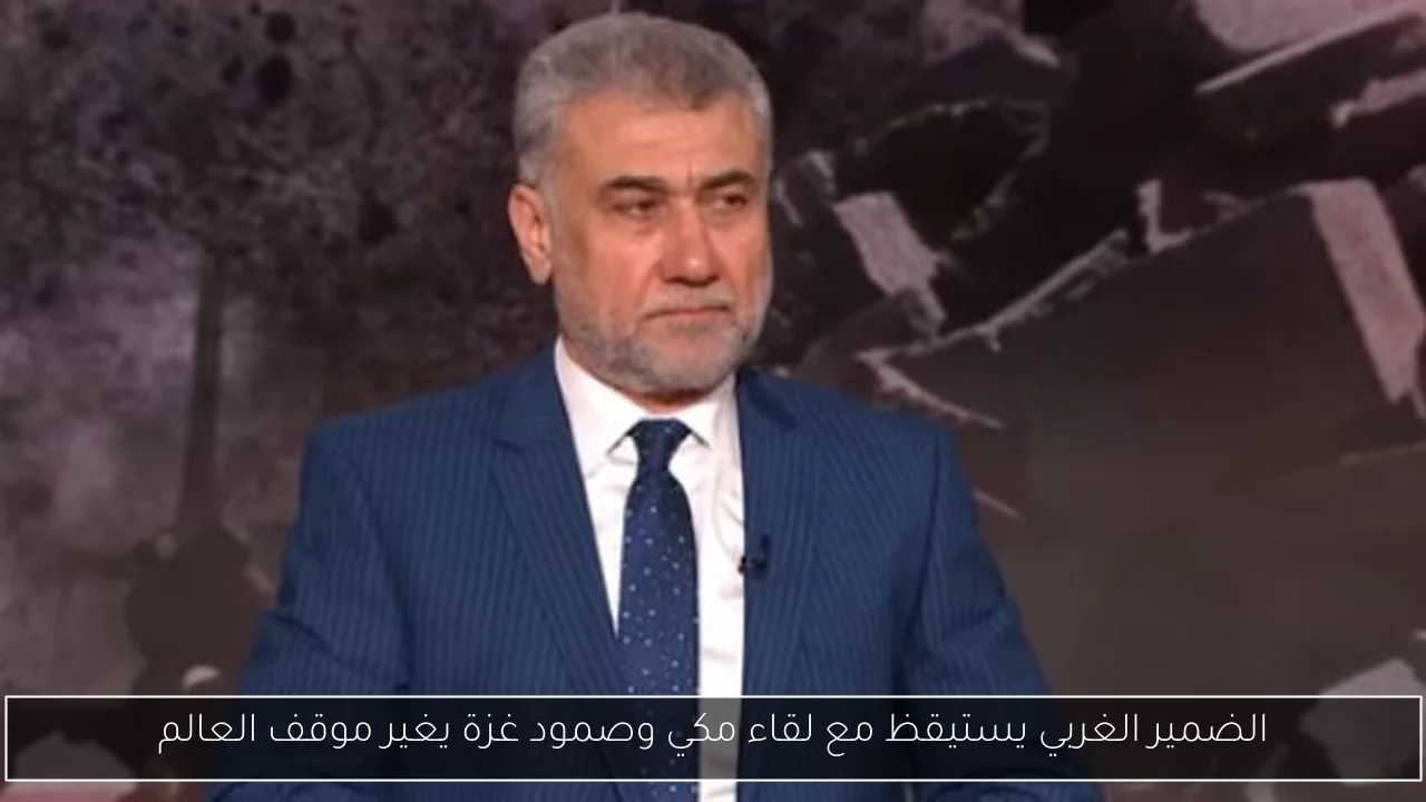 الضمير الغربي يستيقظ مع لقاء مكي وصمود غزة يغير موقف العالم