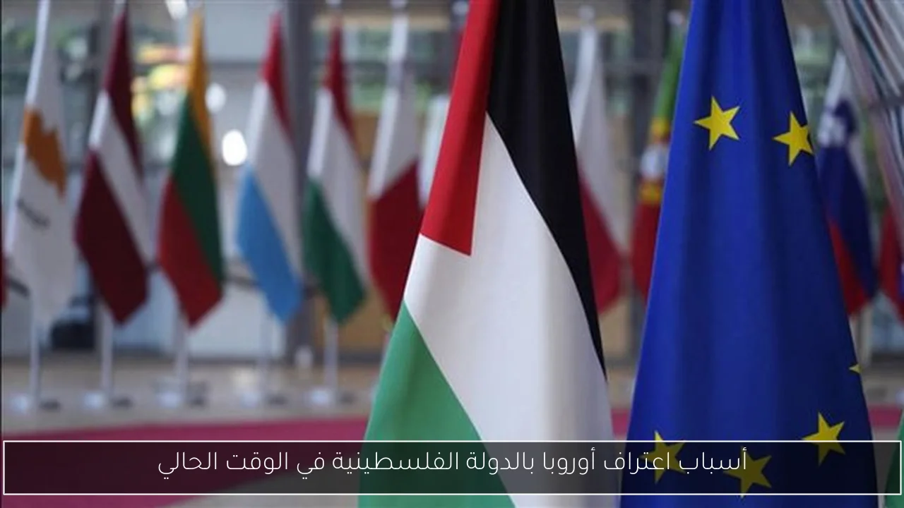 أسباب اعتراف أوروبا بالدولة الفلسطينية في الوقت الحالي