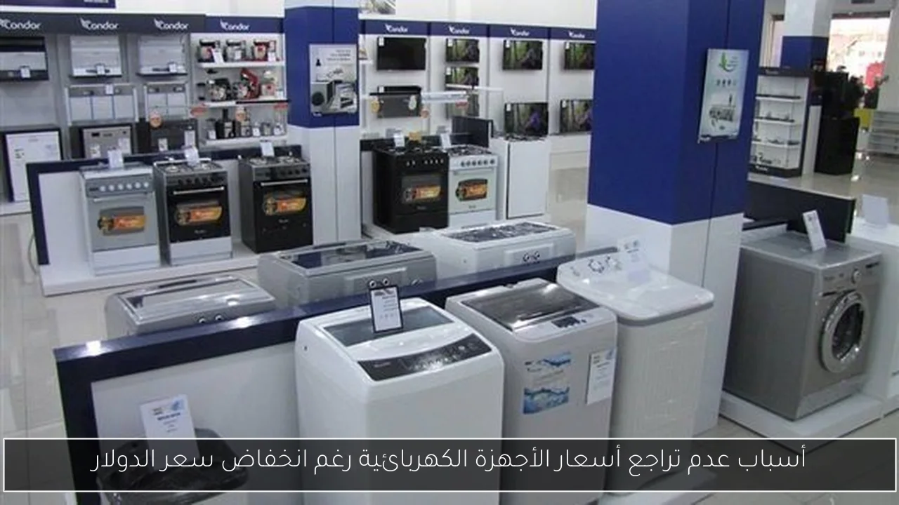 أسباب عدم تراجع أسعار الأجهزة الكهربائية رغم انخفاض سعر الدولار