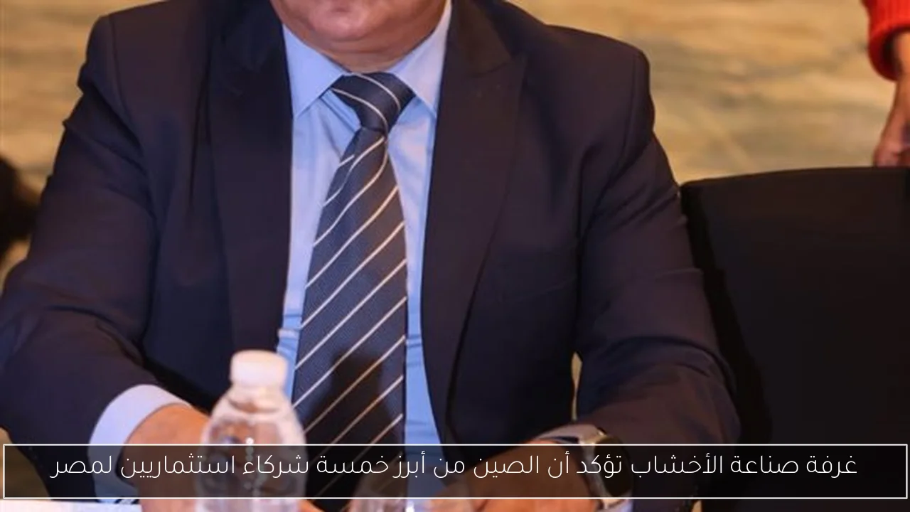 غرفة صناعة الأخشاب تؤكد أن الصين من أبرز خمسة شركاء استثماريين لمصر
