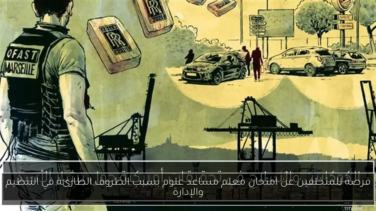 فرصة للمتخلفين عن امتحان معلم مساعد علوم بسبب الظروف الطارئة في التنظيم والإدارة