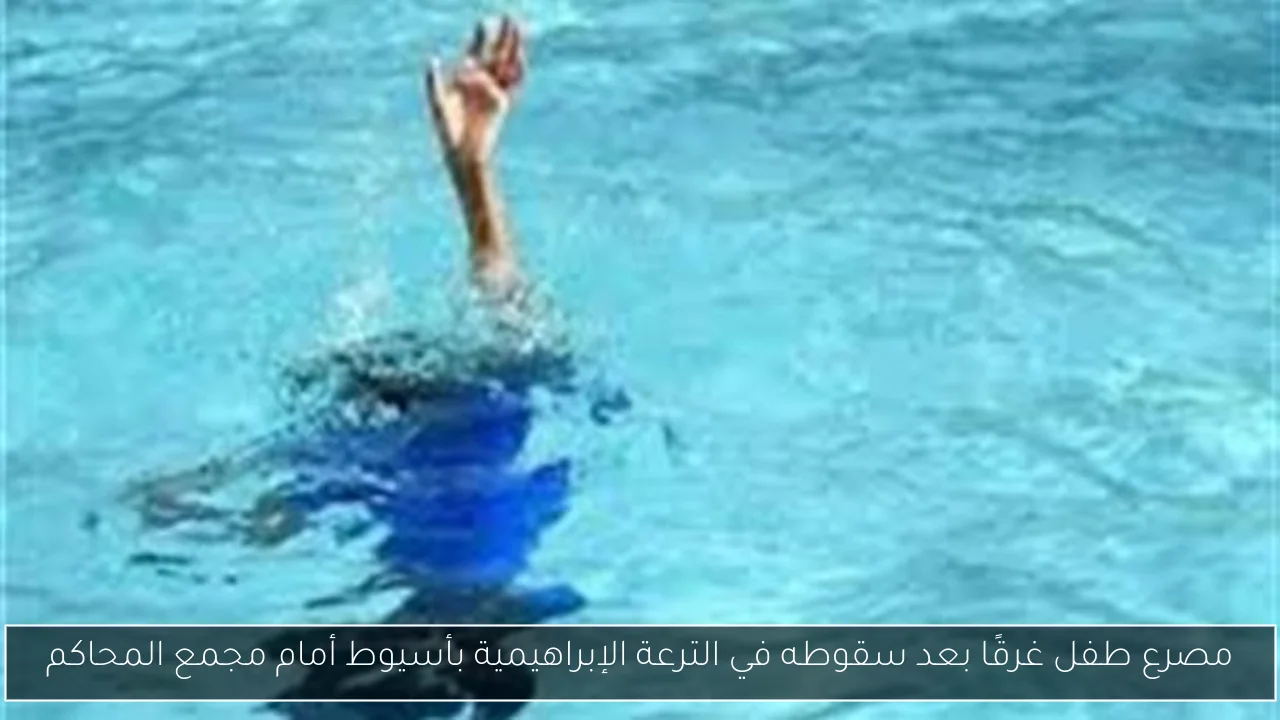 مصرع طفل غرقًا بعد سقوطه في الترعة الإبراهيمية بأسيوط أمام مجمع المحاكم
