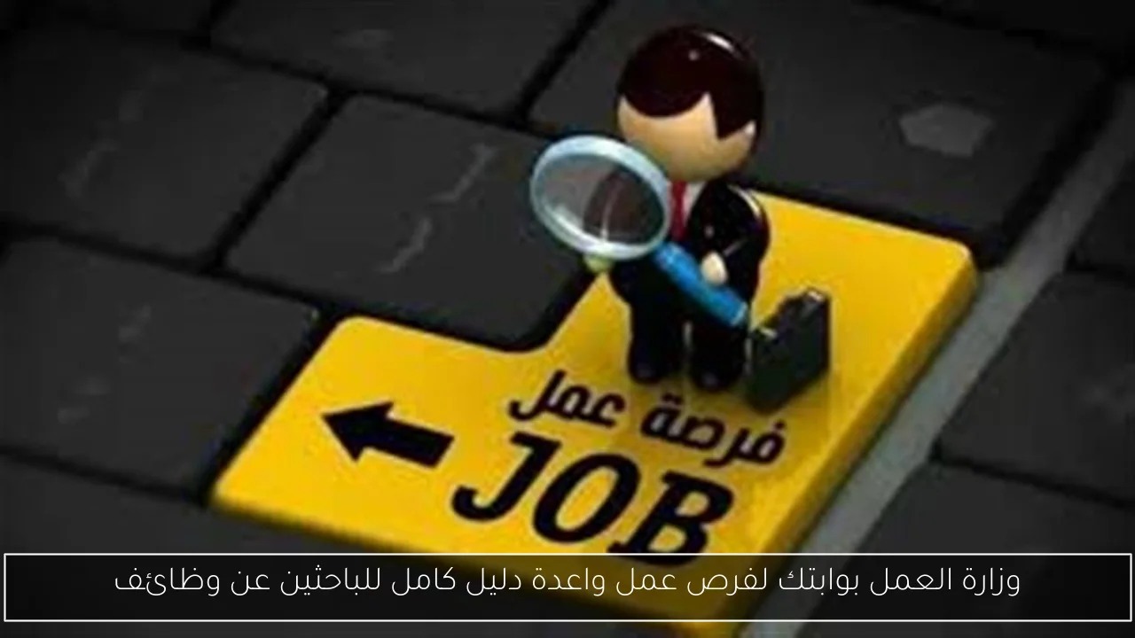 وزارة العمل بوابتك لفرص عمل واعدة دليل كامل للباحثين عن وظائف