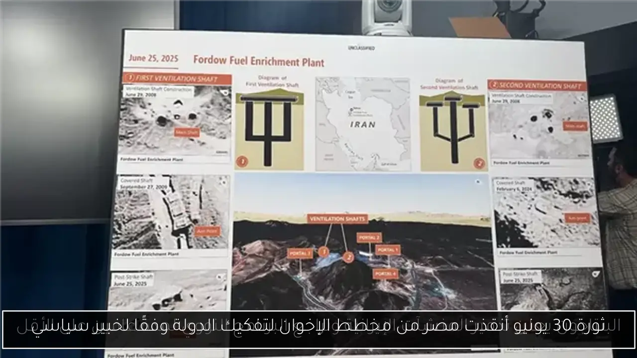 ثورة 30 يونيو أنقذت مصر من مخطط الإخوان لتفكيك الدولة وفقًا لخبير سياسي