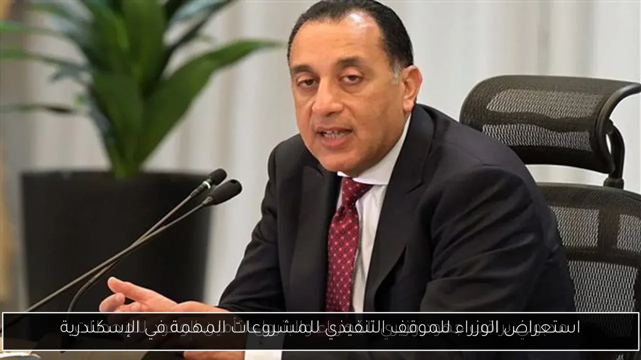 استعراض الوزراء للموقف التنفيذي للمشروعات المهمة في الإسكندرية
