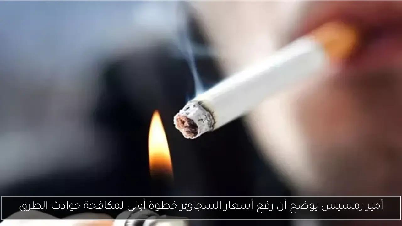 أمير رمسيس يوضح أن رفع أسعار السجائر خطوة أولى لمكافحة حوادث الطرق