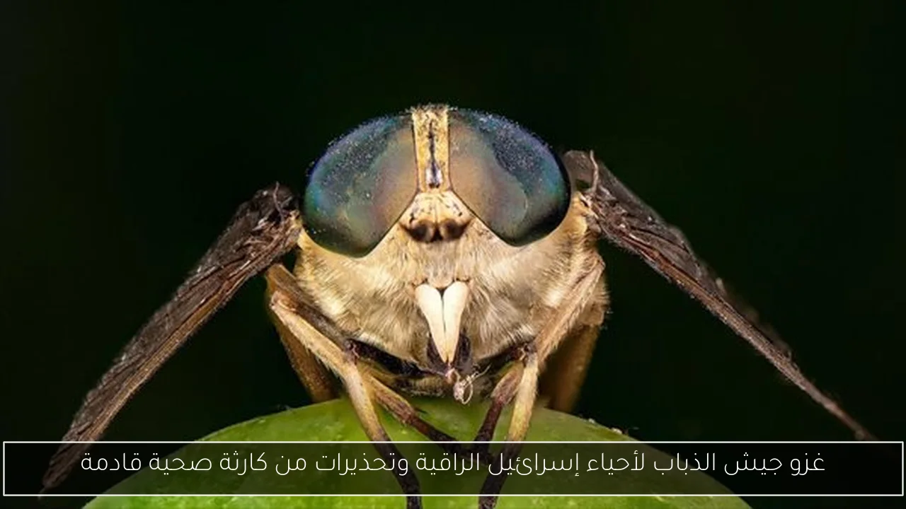 غزو جيش الذباب لأحياء إسرائيل الراقية وتحذيرات من كارثة صحية قادمة