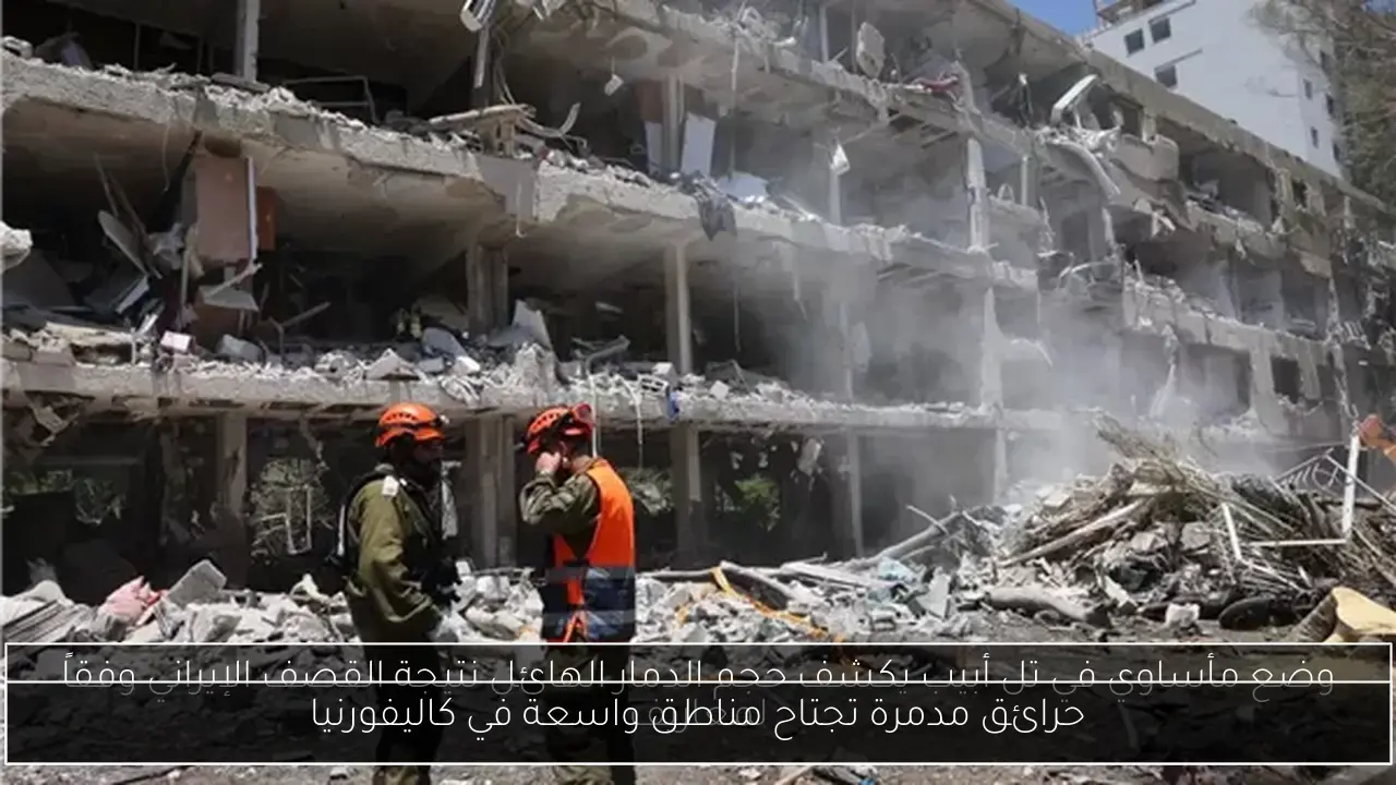 حرائق مدمرة تجتاح مناطق واسعة في كاليفورنيا