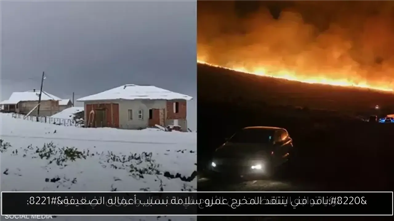 “ناقد فني ينتقد المخرج عمرو سلامة بسبب أعماله الضعيفة”