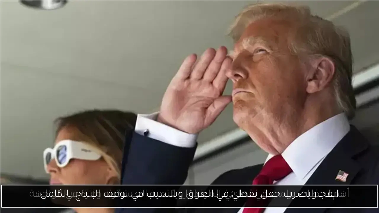 انفجار يضرب حقل نفطي في العراق ويتسبب في توقف الإنتاج بالكامل