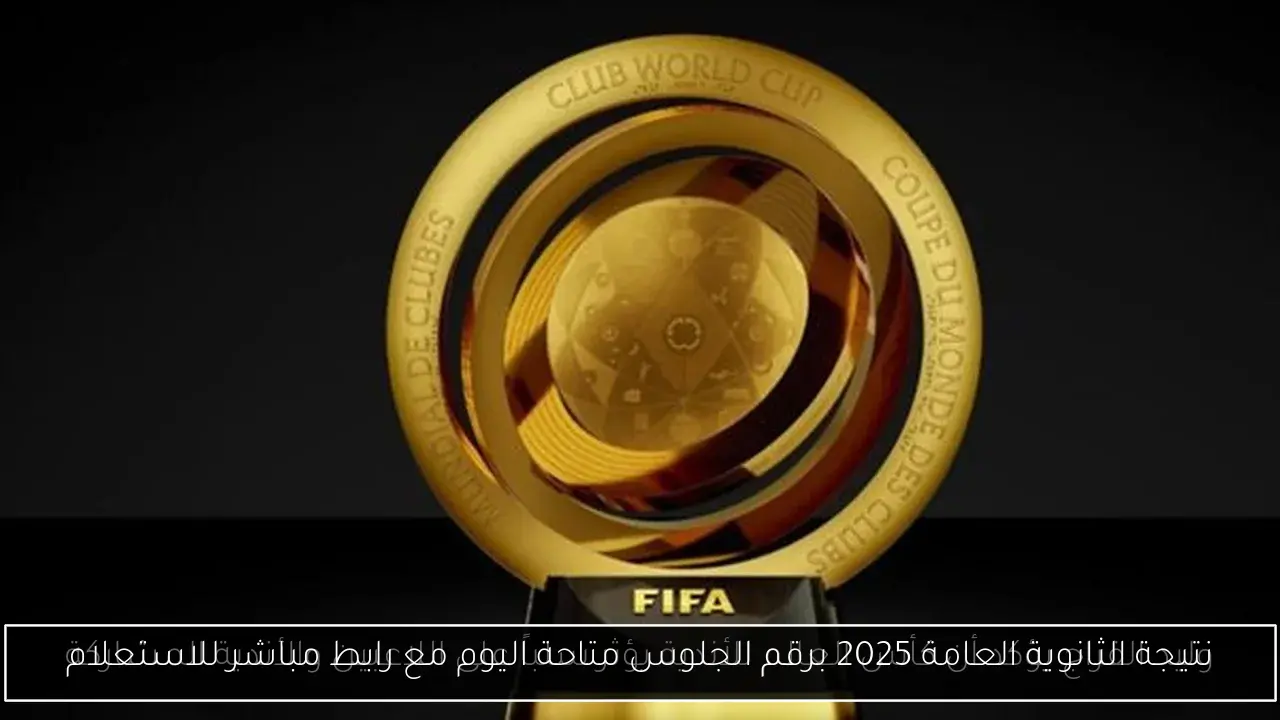 نتيجة الثانوية العامة 2025 برقم الجلوس متاحة اليوم مع رابط مباشر للاستعلام
