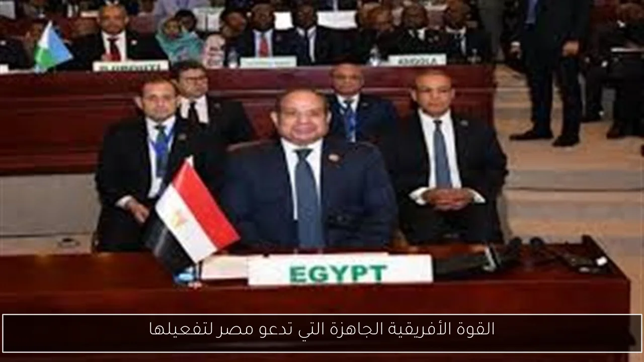 القوة الأفريقية الجاهزة التي تدعو مصر لتفعيلها