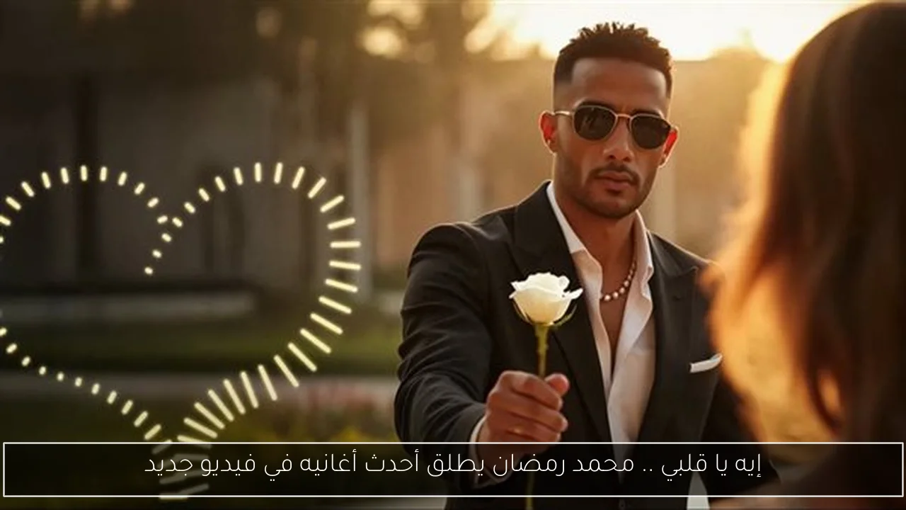 إيه يا قلبي .. محمد رمضان يطلق أحدث أغانيه في فيديو جديد
