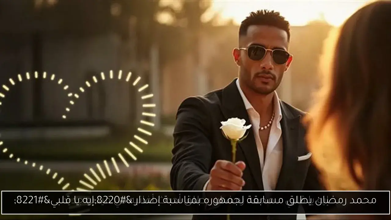 محمد رمضان يطلق مسابقة لجمهوره بمناسبة إصدار “إيه يا قلبي”