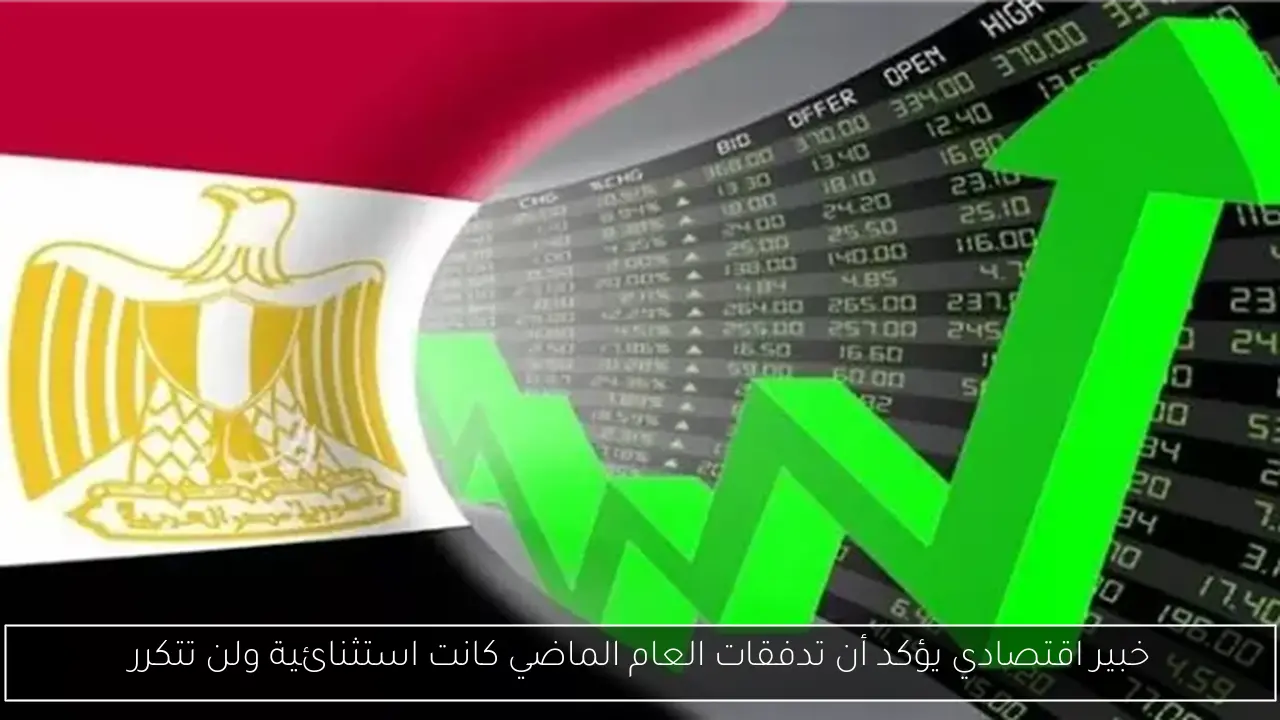 خبير اقتصادي يؤكد أن تدفقات العام الماضي كانت استثنائية ولن تتكرر