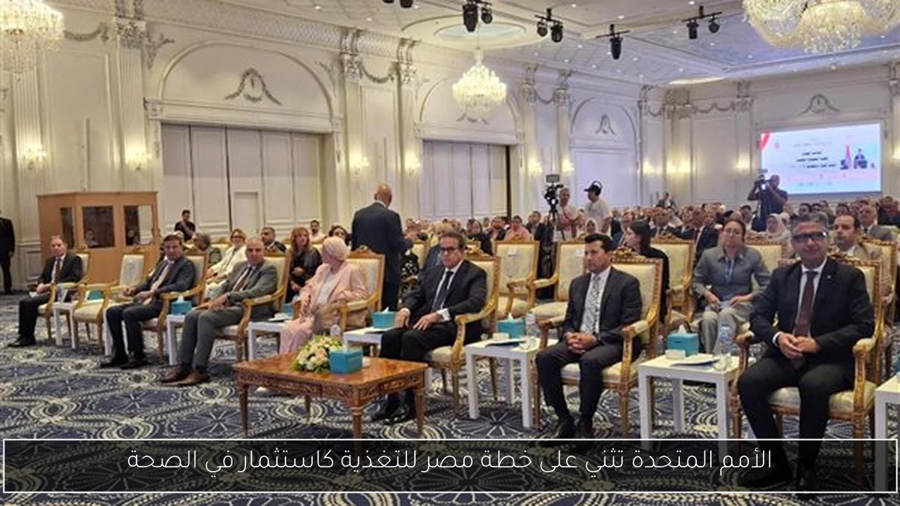 الأمم المتحدة تثني على خطة مصر للتغذية كاستثمار في الصحة