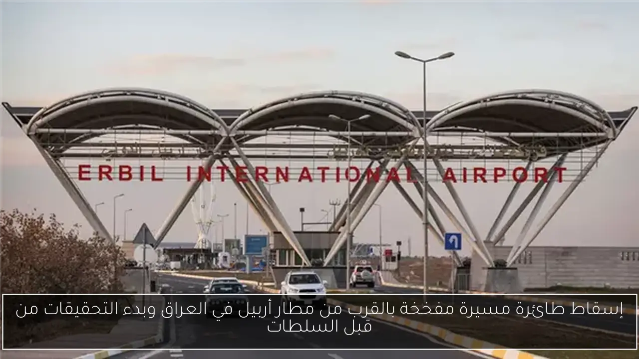 إسقاط طائرة مسيرة مفخخة بالقرب من مطار أربيل في العراق وبدء التحقيقات من قبل السلطات
