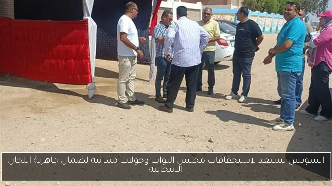 السويس تستعد لاستحقاقات مجلس النواب وجولات ميدانية لضمان جاهزية اللجان الانتخابية