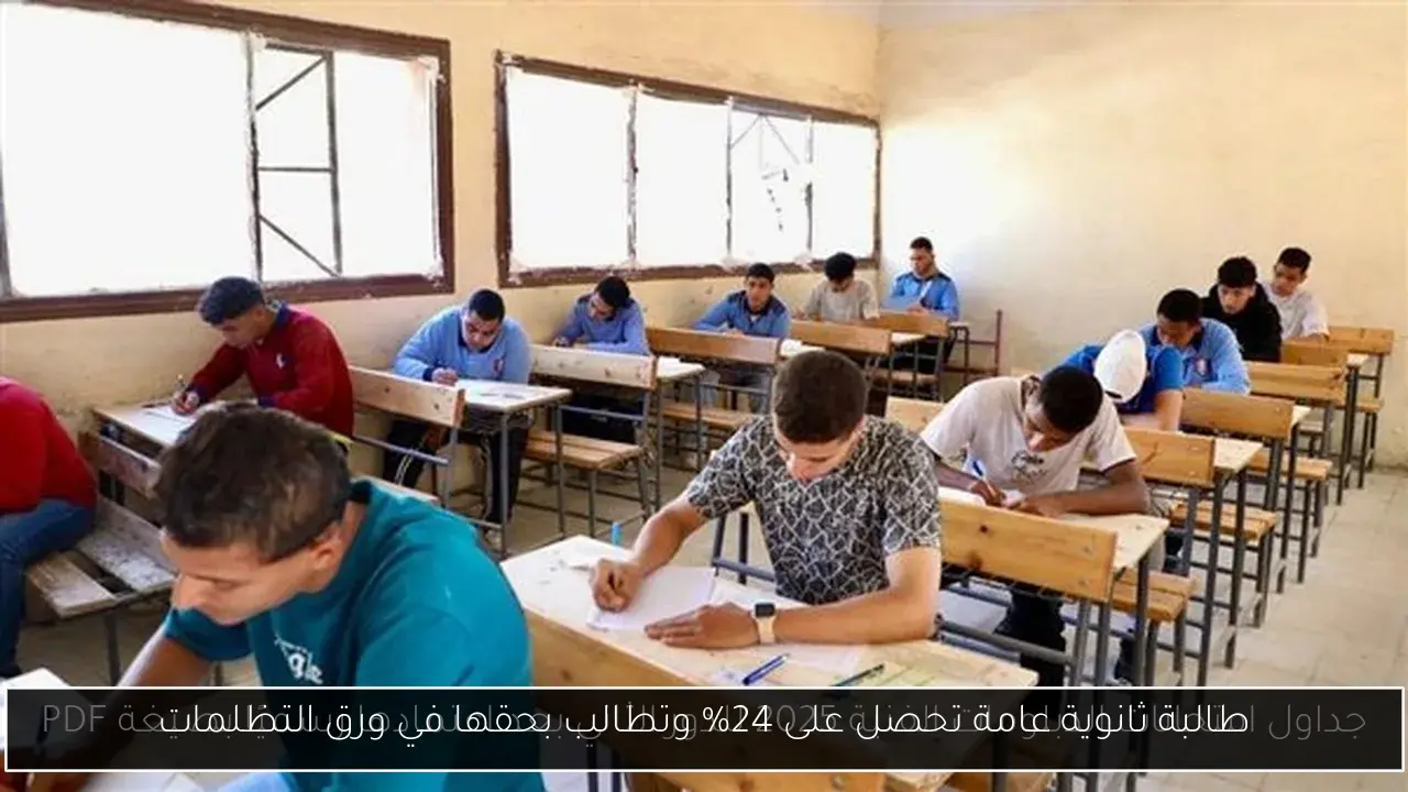 طالبة ثانوية عامة تحصل على 24% وتطالب بحقها في ورق التظلمات
