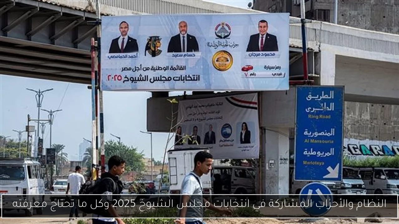 النظام والأحزاب المشاركة في انتخابات مجلس الشيوخ 2025 وكل ما تحتاج معرفته