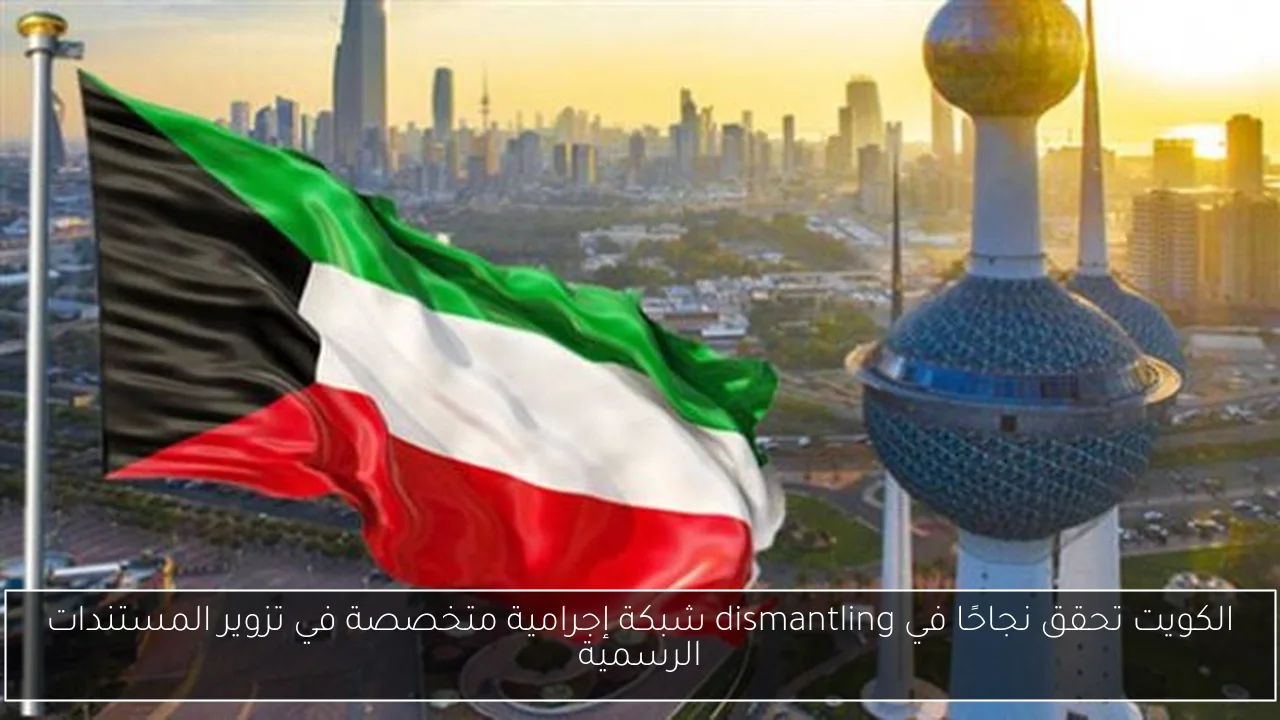 الكويت تحقق نجاحًا في dismantling شبكة إجرامية متخصصة في تزوير المستندات الرسمية