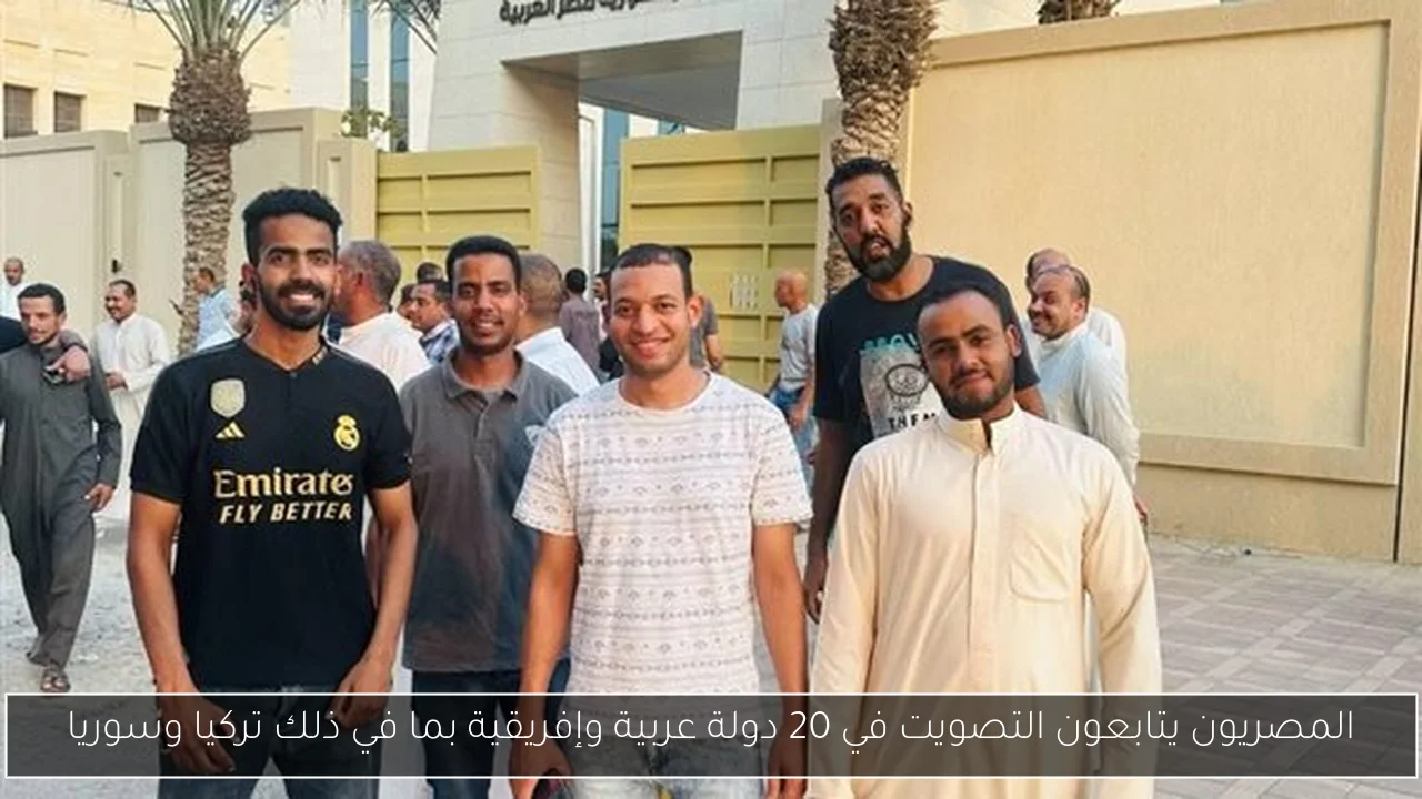 المصريون يتابعون التصويت في 20 دولة عربية وإفريقية بما في ذلك تركيا وسوريا