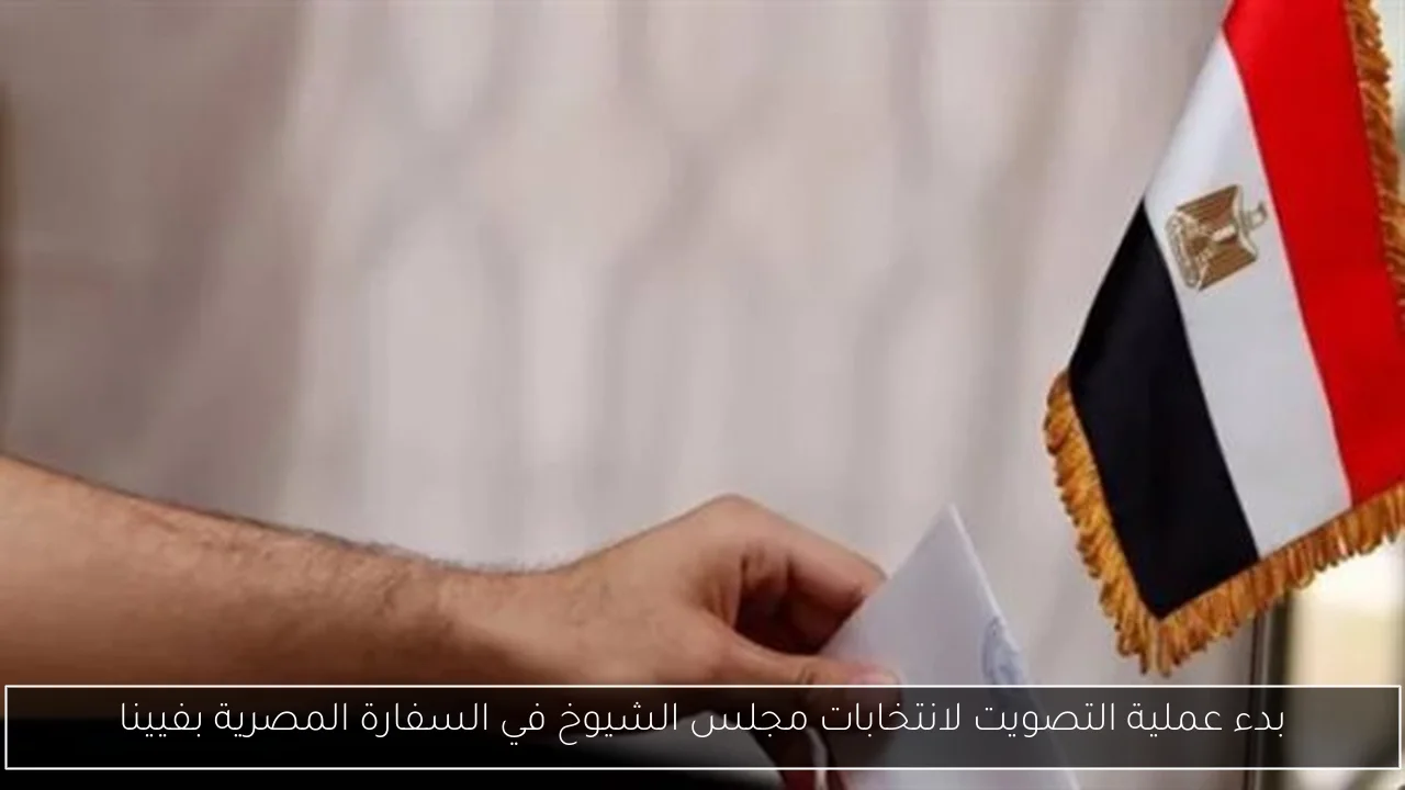 بدء عملية التصويت لانتخابات مجلس الشيوخ في السفارة المصرية بفيينا